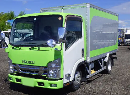 いすゞ エルフ 小型 アルミバン 床鉄板 シャッター式 の中古トラック【車両No.132695】