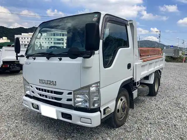 いすゞ エルフ 小型 ダンプ 強化 コボレーン の中古トラック【車両No.132506】