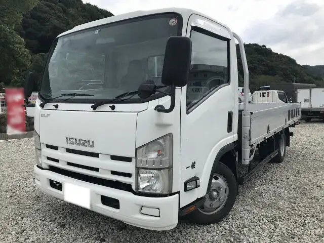 いすゞ エルフ 小型 平ボディ アルミブロック BKG-NNR85AR の中古トラック【車両No.132502】