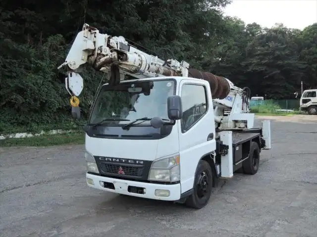 三菱 キャンター 小型 高所・建柱車 建柱車 KK-FE73EB の中古トラック【車両No.132825】