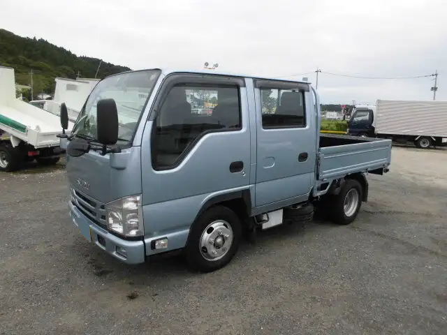 いすゞ エルフ 小型 平ボディ Wキャブ TRG-NJR85A の中古トラック【車両No.132731】