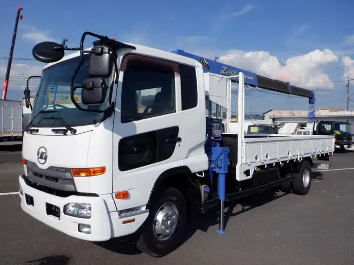 日産UD コンドル 中型/増トン クレーン付 床鉄板 3段 の中古トラック【車両No.132933】
