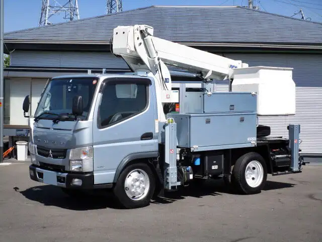 三菱 キャンター 小型 高所・建柱車 高所作業車 TKG-FEA80 の中古トラック【車両No.132986】