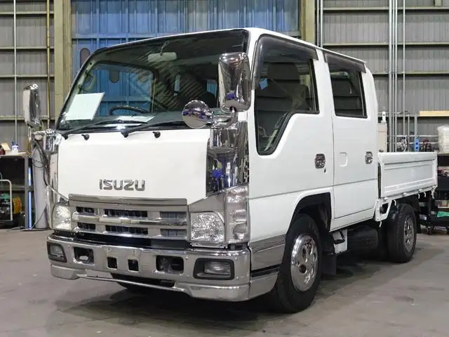 いすゞ エルフ 小型 平ボディ Wキャブ 床鉄板 の中古トラック【車両No.132964】