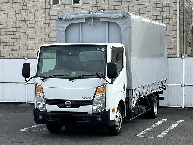 日産 アトラス 小型 ウイング 幌ウイング SKG-TZ3F24 の中古トラック【車両No.133144】
