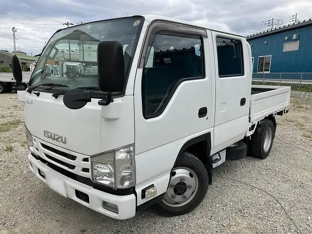 いすゞ エルフ 小型 平ボディ Wキャブ TRG-NJS85A の中古トラック【車両No.133197】
