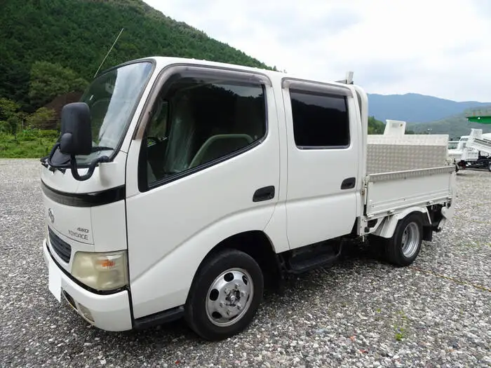 トヨタ トヨエース 小型 平ボディ Wキャブ パワーゲート の中古トラック【車両No.133270】