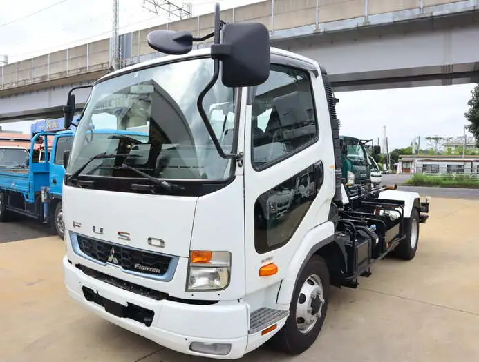 三菱 ファイター 中型/増トン アームロール ツインホイスト 2KG-FK72F の中古トラック【車両No.132939】