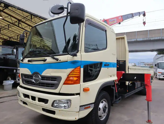 日野 レンジャー 中型/増トン クレーン付 4段 ラジコン の中古トラック【車両No.133292】