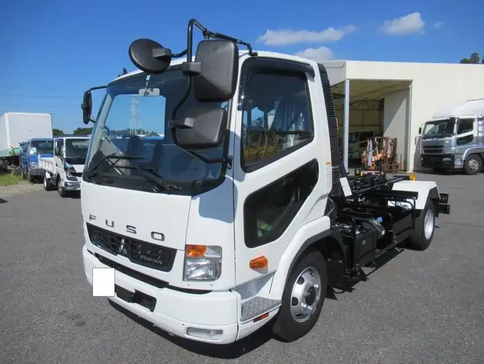 三菱 ファイター 中型/増トン アームロール ツインホイスト 2KG-FK72F の中古トラック【車両No.133286】
