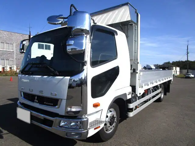 三菱 ファイター 中型/増トン 平ボディ ベッド 2KG-FK62FZ の中古トラック【車両No.133478】