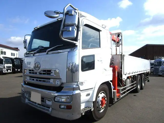 日産UD クオン 大型 クレーン付 4段 ラジコン の中古トラック【車両No.133479】