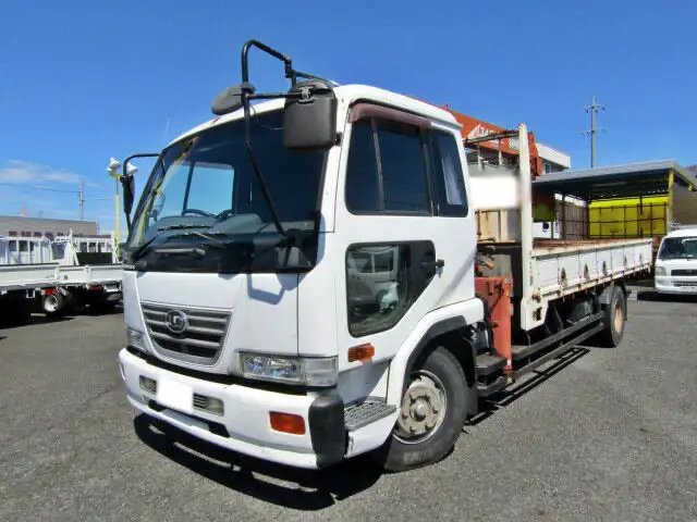 日産UD コンドル 中型/増トン クレーン付 床鉄板 4段 の中古トラック【車両No.133416】
