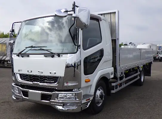 三菱 ファイター 中型/増トン 平ボディ アルミブロック エアサス の中古トラック【車両No.133421】