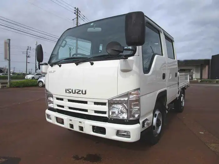 いすゞ エルフ 小型 平ボディ Wキャブ TKG-NHS85A の中古トラック【車両No.132981】