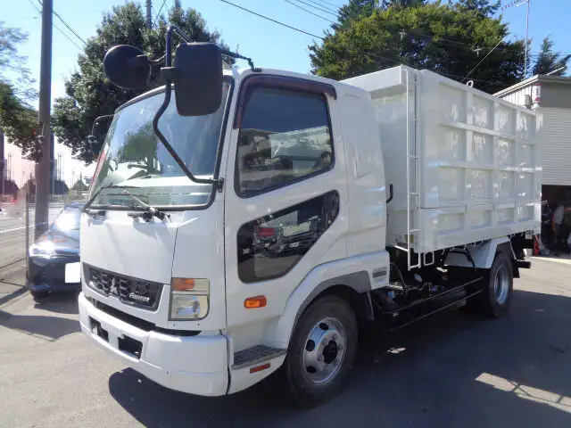 三菱 ファイター 中型/増トン ダンプ 土砂禁 Lゲート の中古トラック【車両No.133635】