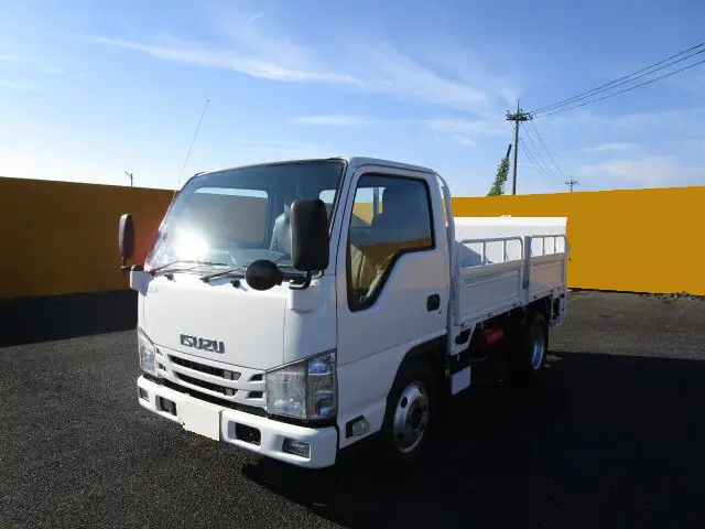 いすゞ エルフ 小型 平ボディ パワーゲート 床鉄板 の中古トラック【車両No.133506】