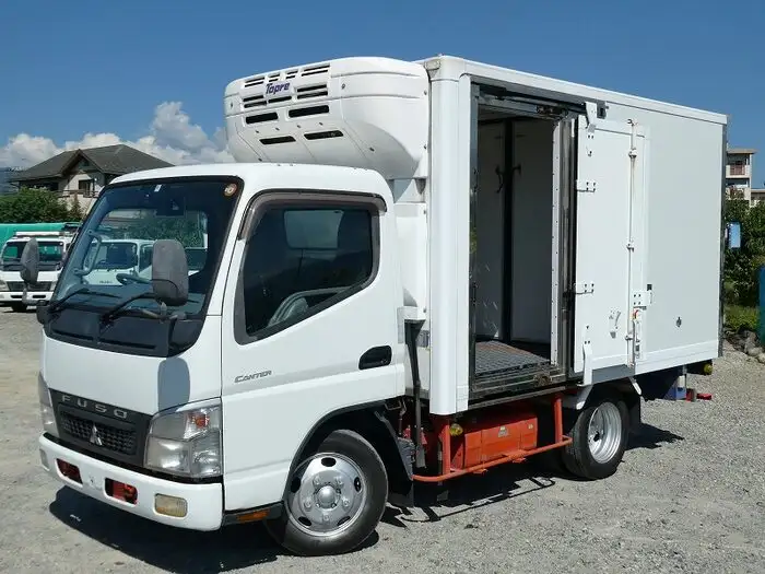 三菱 キャンター 小型 冷凍冷蔵 低温 スタンバイ の中古トラック【車両No.133381】