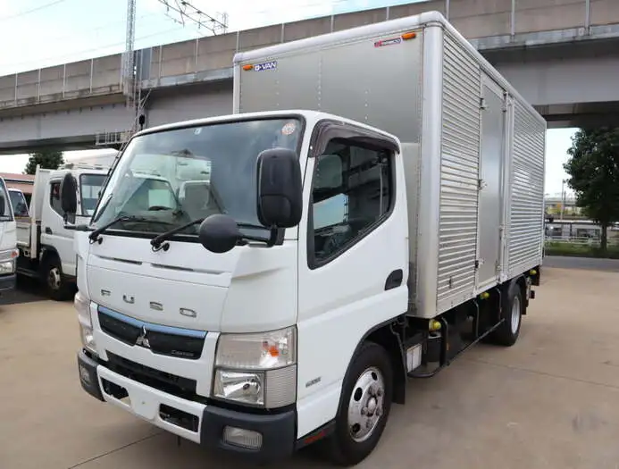 三菱 キャンター 小型 アルミバン パワーゲート サイドドア の中古トラック【車両No.133713】