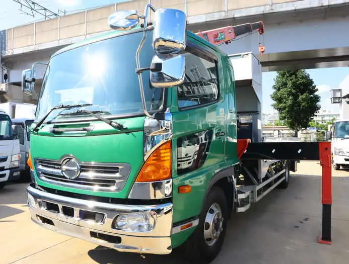 日野 レンジャー 中型/増トン クレーン付 アルミブロック 3段 の中古トラック【車両No.133772】