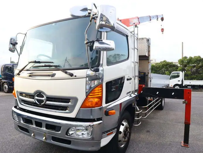 日野 レンジャー 中型/増トン クレーン付 アルミブロック 4段 の中古トラック【車両No.133788】