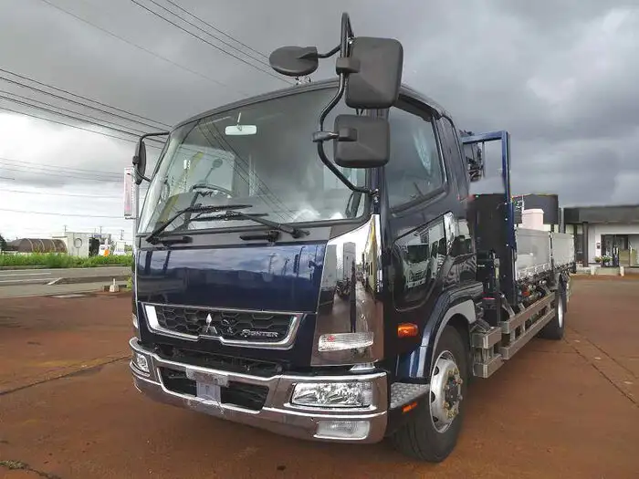 三菱 ファイター 中型/増トン クレーン付 アルミブロック 6段 の中古トラック【車両No.133795】