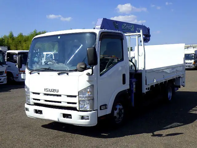 いすゞ エルフ 小型 クレーン付 パワーゲート 床鉄板 の中古トラック【車両No.133909】