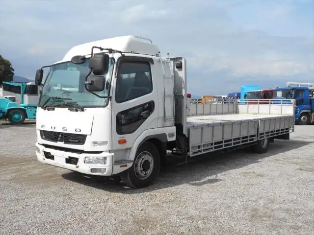 三菱 ファイター 中型/増トン 平ボディ アルミブロック エアサス の中古トラック【車両No.134039】
