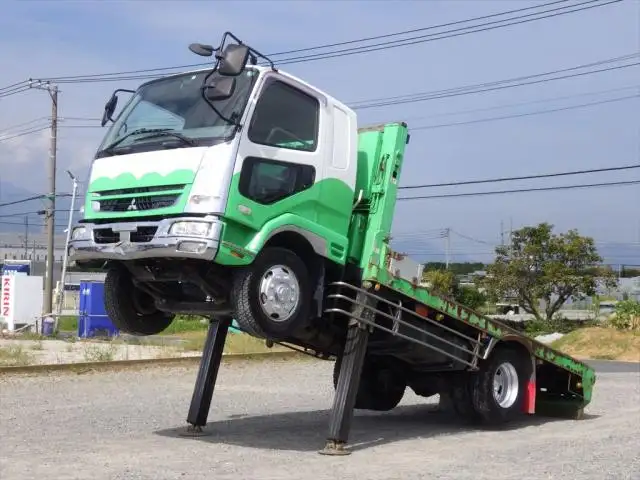 三菱 ファイター 中型/増トン 車両重機運搬 ウインチ PDG-FK62FZ の中古トラック【車両No.134027】