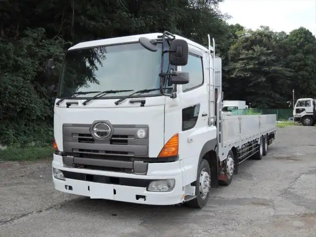 日野 プロフィア 大型 平ボディ 床鉄板 アルミブロック の中古トラック【車両No.134037】