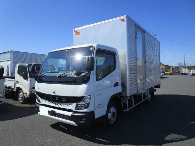 三菱 キャンター 小型 アルミバン パワーゲート サイドドア の中古トラック【車両No.134119】