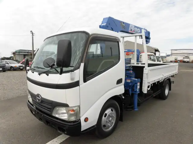 日野 デュトロ 小型 クレーン付 3段 ラジコン の中古トラック【車両No.134123】