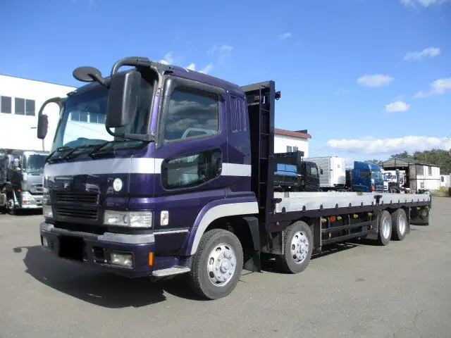三菱 スーパーグレート 大型 平ボディ ベッド PJ-FS50JZ の中古トラック【車両No.134192】