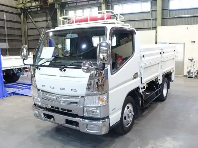 三菱 キャンター 小型 平ボディ パワーゲート 床鉄板 の中古トラック【車両No.134058】