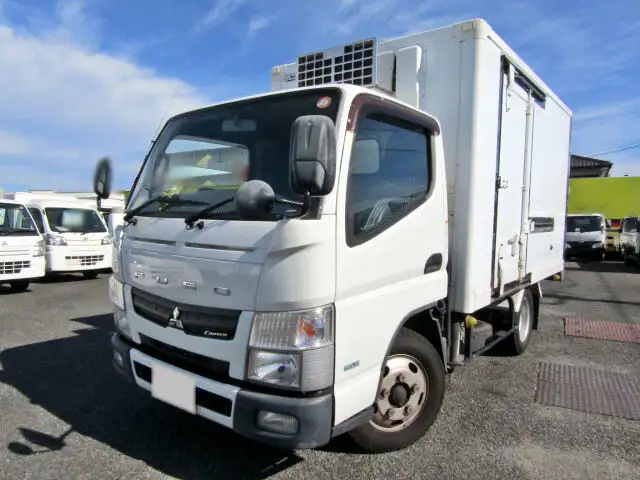 三菱 キャンター 小型 冷凍冷蔵 中温 サイドドア の中古トラック【車両No.134227】