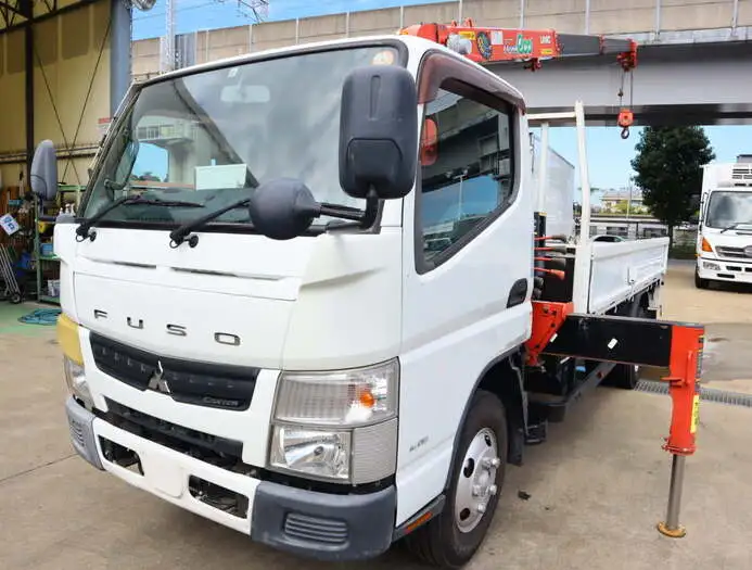三菱 キャンター 小型 クレーン付 3段 ラジコン の中古トラック【車両No.134115】