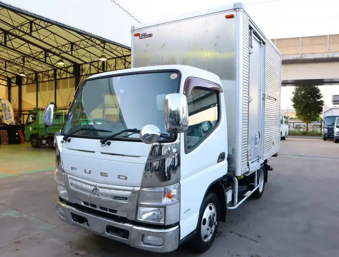 三菱 キャンター 小型 アルミバン サイドドア TKG-FEA50 の中古トラック【車両No.134118】