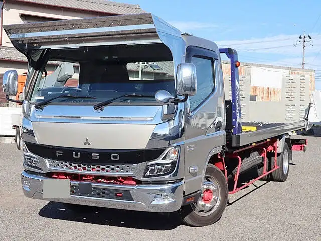 三菱 キャンター 小型 車両重機運搬 ラジコン ウインチ の中古トラック【車両No.134096】