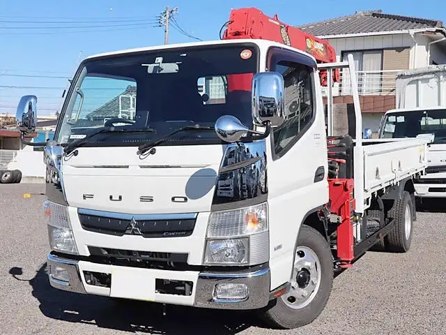 三菱 キャンター 小型 クレーン付 4段 ラジコン の中古トラック【車両No.134342】