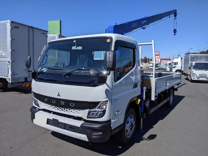 三菱 キャンター 小型 クレーン付 4段 ラジコン の中古トラック【車両No.134315】