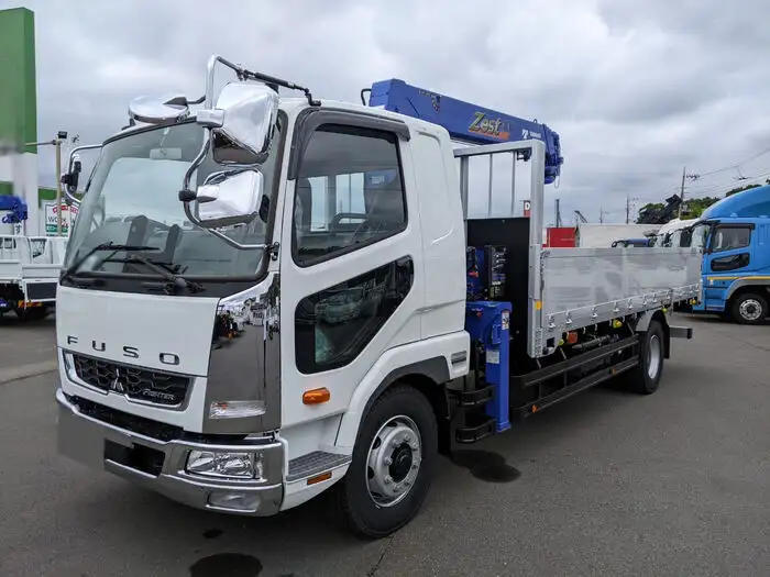 三菱 ファイター 中型/増トン クレーン付 アルミブロック 4段 の中古トラック【車両No.134367】