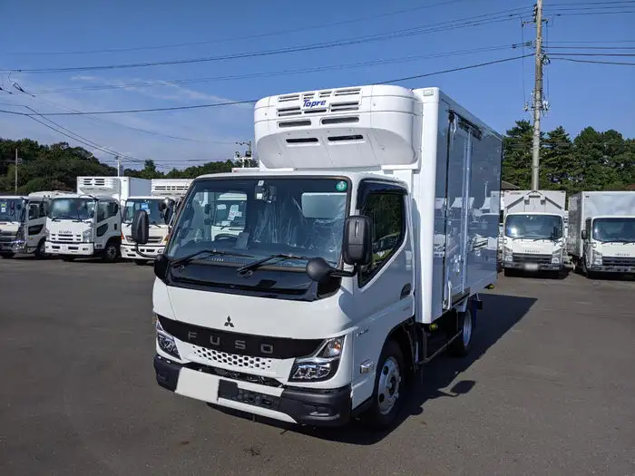 三菱 キャンター 小型 冷凍冷蔵 低温 床アルミ の中古トラック【車両No.134299】