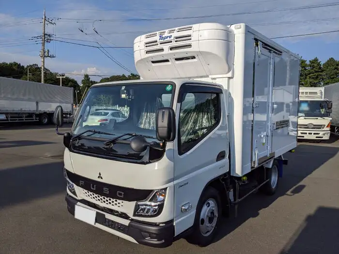 三菱 キャンター 小型 冷凍冷蔵 低温 床アルミ の中古トラック【車両No.134300】