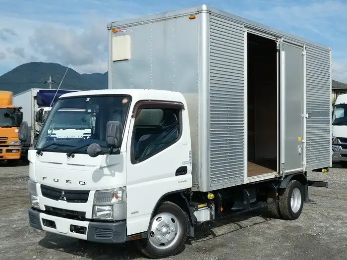 三菱 キャンター 小型 アルミバン サイドドア TKG-FEA50 の中古トラック【車両No.134207】