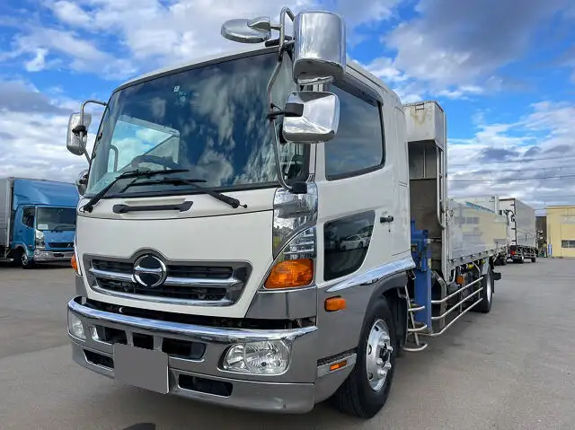 日野 レンジャー 中型/増トン クレーン付 アルミブロック エアサス の中古トラック【車両No.134350】