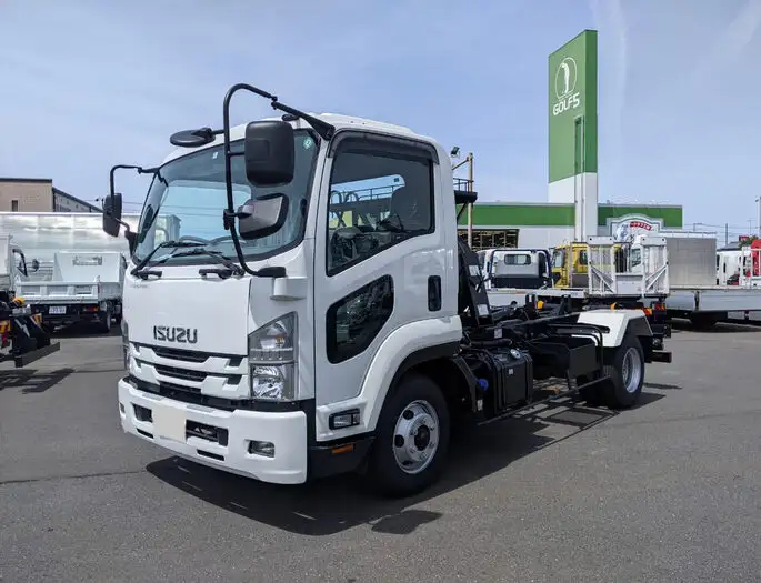 いすゞ フォワード 中型/増トン アームロール ツインホイスト 2RG-FRR90S2 の中古トラック【車両No.134609】