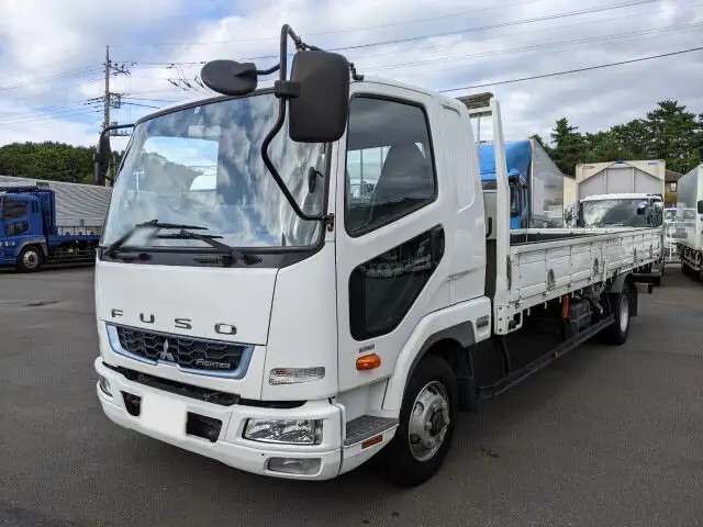 三菱 ファイター 中型/増トン 平ボディ ベッド 2KG-FK61F の中古トラック【車両No.134618】