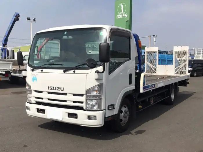 いすゞ エルフ 小型 車両重機運搬 ラジコン ウインチ の中古トラック【車両No.134427】