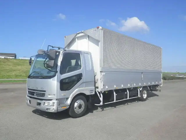三菱 ファイター 中型/増トン ウイング エアサス ベッド の中古トラック【車両No.134368】