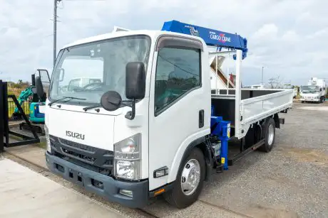 いすゞ エルフ 小型 クレーン付 4段 ラジコン の中古トラック【車両No.134931】